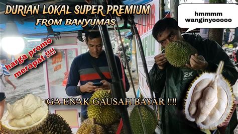 Obral DURIAN Bandung BELAH DURIAN LOKAL NUSANTARA SUPER Putih Susu