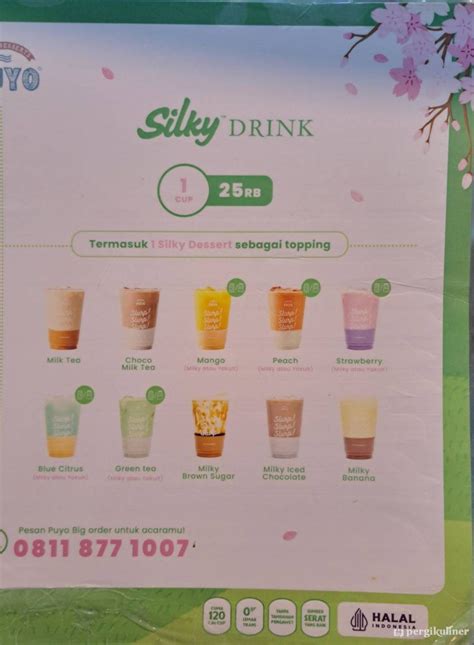 Selalu Diperbarui Menu Puyo Silky Desserts SCBD