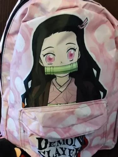 Mochila Escolar De Anime Kamado Nezuko De Demon Slayer En Venta En