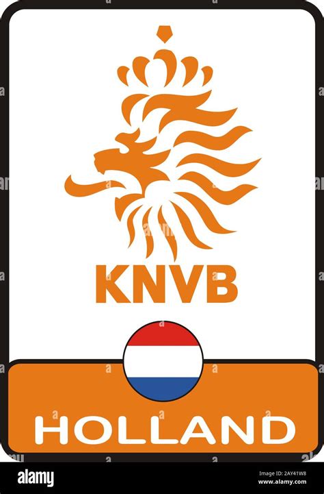 netherlands football emblem Stock Photo - Alamy