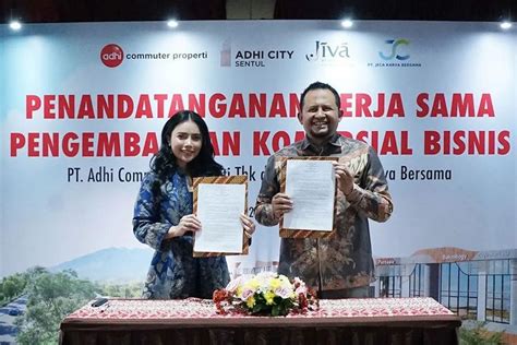 Foto Gaet JECA ADCP Bakal Kembangkan Area Komersial Adhi City Sentul