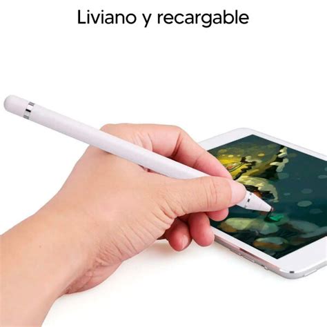 Lápiz Stylus Para Pantallas Táctiles Recargable Ios Y Android LAPIZ