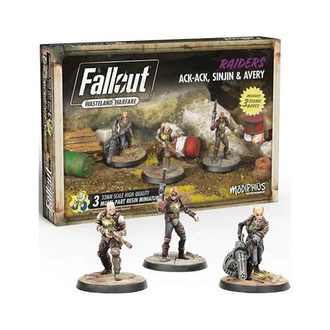 Fallout Wasteland Warfare Raiders Ack Ack Sinjin Avery Walmart