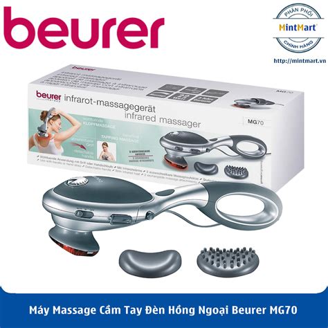 Máy Massage Cầm Tay Có đèn Hồng Ngoại Beurer Mg70 Hàng Chính Hãng Mintmart Vn