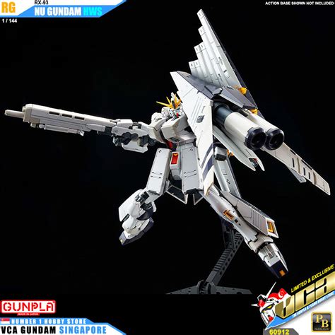 Premiumbandai® Gunpla Real Grade 1144 Rg Fa 93hws Nu Gundam Hws Vca