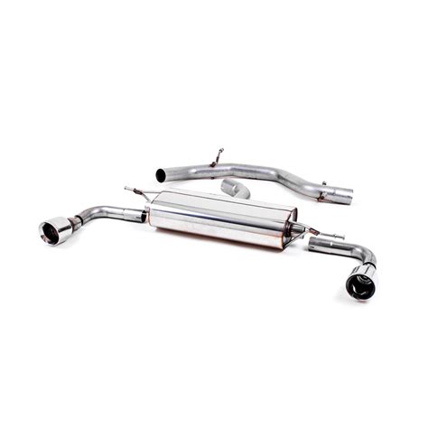 Evasive Motorsports Milltek Cat Back Exhaust System Non Resonated