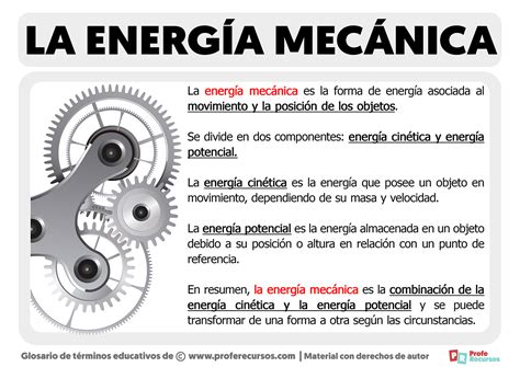 15 Ejemplos de Energía Mecánica