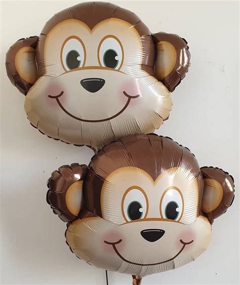 Cheeky Monkey Monkeys Monkey Balloon Balloons Jungle Etsy Jungle