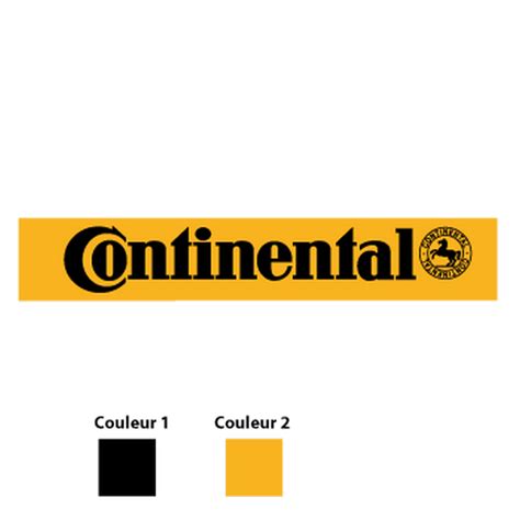 Sticker Autocollant Continental Tyres