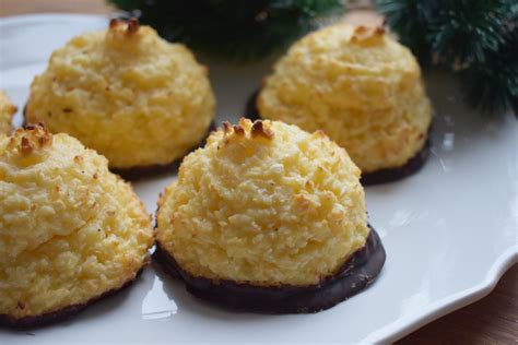 Rezept Kokosmakronen Saftig Weihnachtsbackerei Kokosmakronen Extra