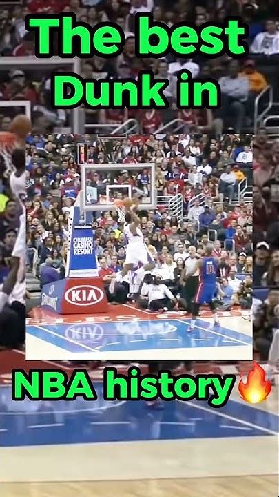 The Best Dunk In Nba History Shorts Nba Basketball Youtube Subscribe Short Youtube