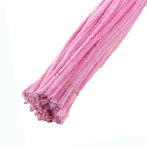 Limpadores De Tubos Chenille Stems 100 Unidades Flexíveis Do