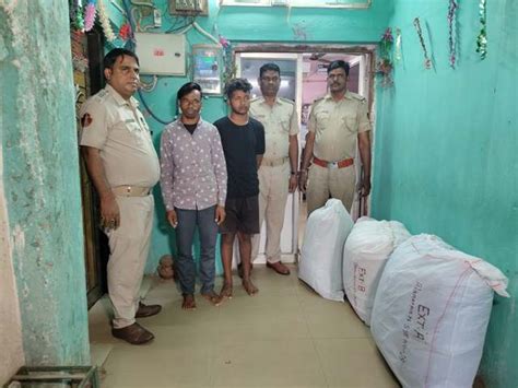 Over Kg Ganja Seized In Bhubaneswar Two Held Pragativadi Odisha