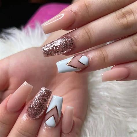 Rose Gold Nails Inspiration And Ideas Nails That Are Suited For Any