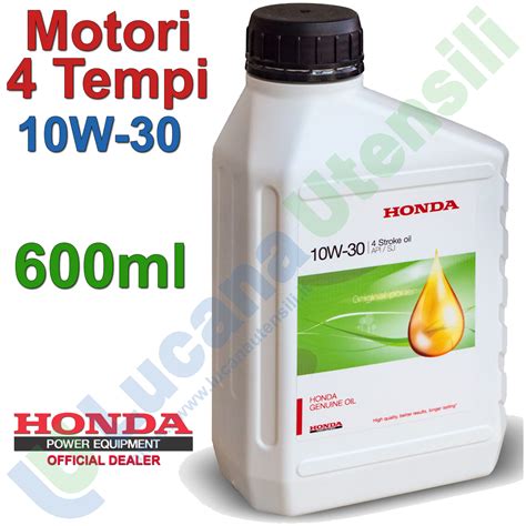 Olio Motori 4 Tempi HONDA Originale Tagliando Giardinaggio