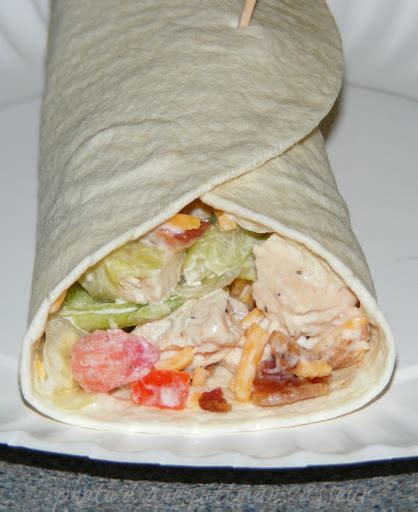 Chicken Club Wraps Recipe 4 7 5