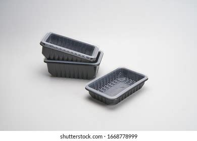 Environmental Friendly Pollutionfree Disposable Lunch Box Stock Photo