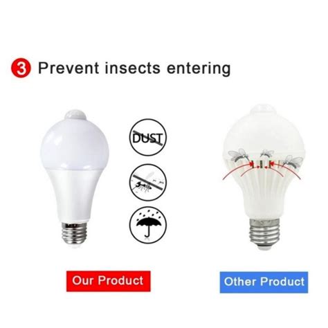 Cheap E27 PIR Sensor Light LED Motion Sensor Bulb AC85V 265V LED Lamp