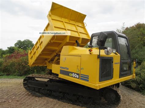 Komatsu Cd60r Track Dump Truck13200 Lb Capacity, Steel Tracks, 360 ...