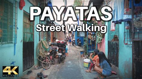 Walking The Streets Of Payatas Quezon City Philippines K Youtube