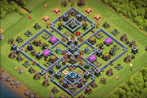 Th13 Town Hall 13 Anti 3 Star Farming Base How Will You Approach