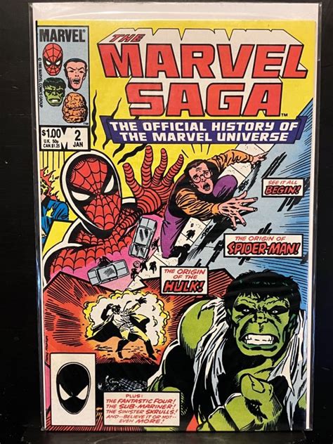 The Marvel Saga The Official History Of The Marvel Universe 2 1986