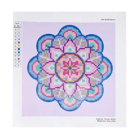 Sparkle Gem Art Mandala Kmart