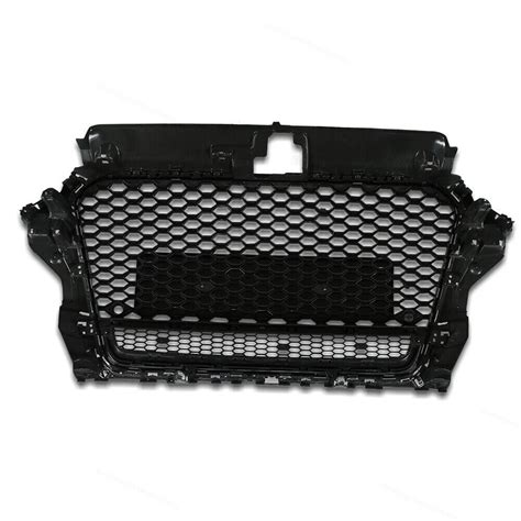 Fits Audi A S Rs Style Front Grille Hex Honeycomb Grill