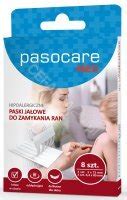 Pasocare plaster do cięcia tkaninowy z opatrunkiem 1 m x 8 cm cena