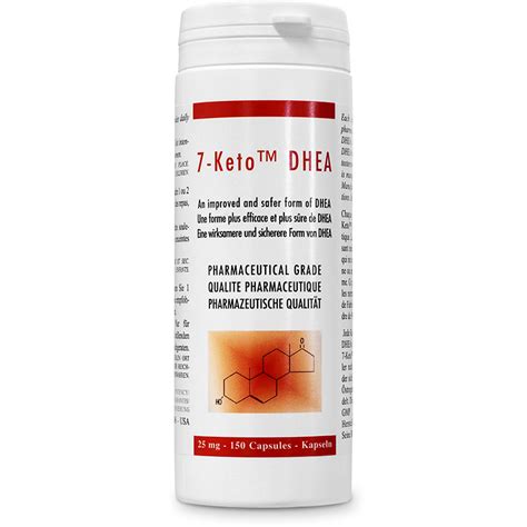 7 Keto Dhea 25 Mg 150 Gélules Nutriformlab