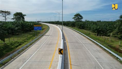 Tol Kuala Tanjung Tebing Tinggi Hingga Gerbang Tol Sinaksak Tuntas