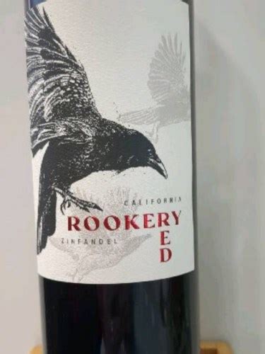 Rookery Red Zinfandel Vivino Brasil