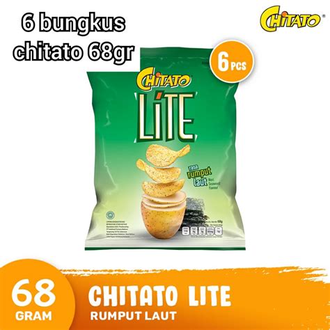 Jual Chitato Lite Rumput Laut 68gr 6pcs Indonesia Shopee Indonesia