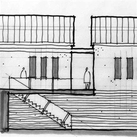 Elevation Sketch Study Detail By Bob Borson Life Of An Architect