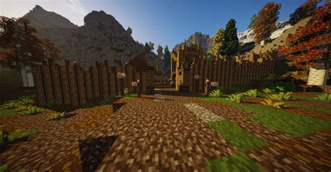 Largashbur, Orc stronghold, full interior (Skyrim TES) Minecraft Map