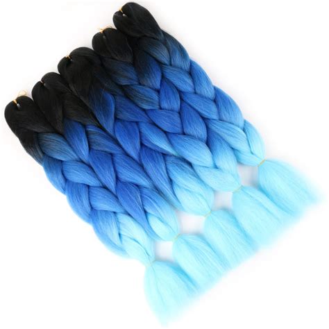 Vckovcko Ombre Jumbo Braid Hair 3 Tone Jumbo Braiding Hair Extensions For Twist Braidingjumbo