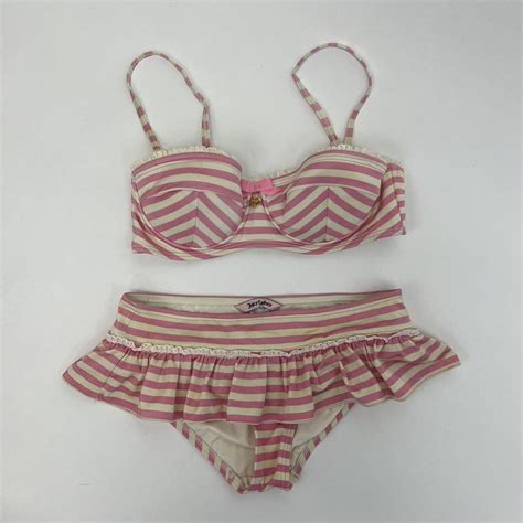 Juicy Couture Bikini Coquette Pink Depop