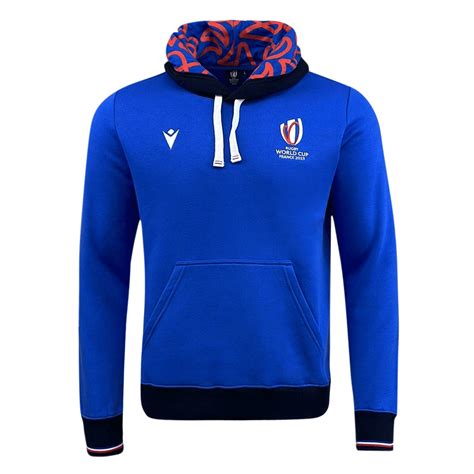 Rugby World Cup 23 Brushed Fleece Hoodie by Macron | World Rugby Shop