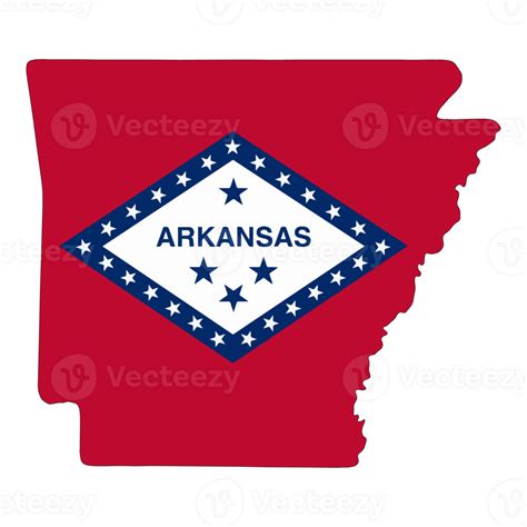 Arkansas Flag State Of America Png