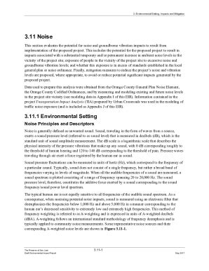 Fillable Online Noise Fountain Valley Crossings Specific Plan