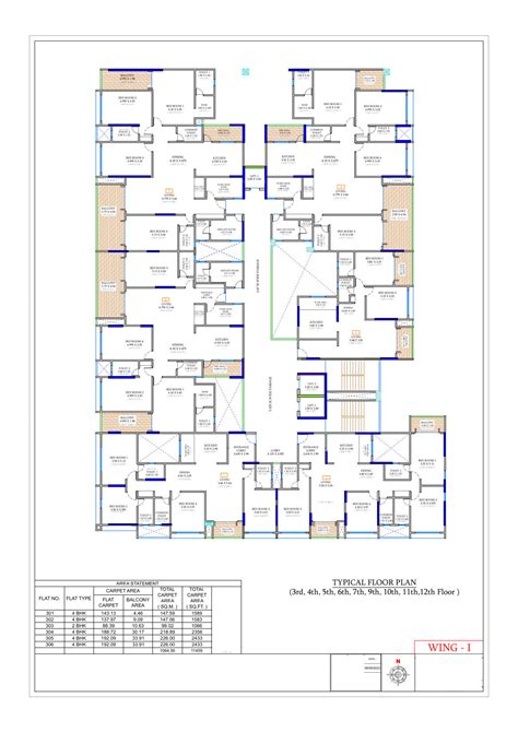 1128 Sq Ft 3 BHK 3T Apartment For Sale In Shubh Landmarks Shubh Nirvana