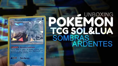 Ninetales De Alola Sun Moon Unboxing Pok Mon Tcg Sombras Ardentes