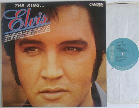 Elvis Presley The King 1973 Uk Vinyl Lp Cds1190 Elvis Presley