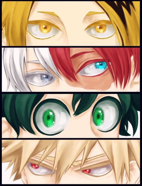 Kaminari Denki Todoroki Shouto Midoriya Izuku And Katsuki Boku No Hero Academia