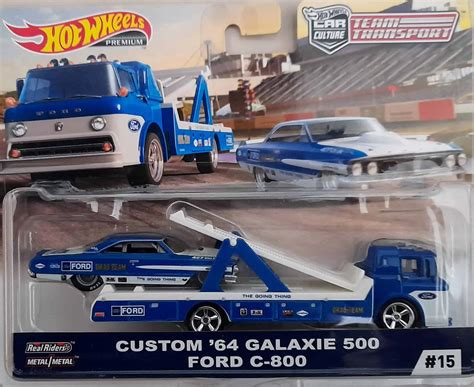 Hot Wheels Team Transport Custom Galaxie Ford C Universo Hot Wheels