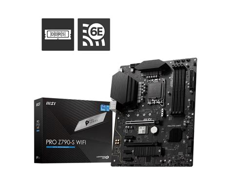 Msi Pro Z790 S Wifi Ddr5 Hdmi Dp