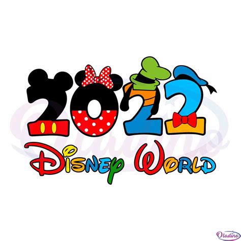 2022 Disney World Family Vacation Funny SVG Digital File