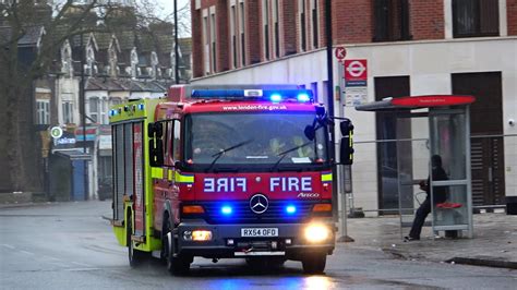 Lfb Edmonton Pump Ladder Reserve Frus Responding Youtube