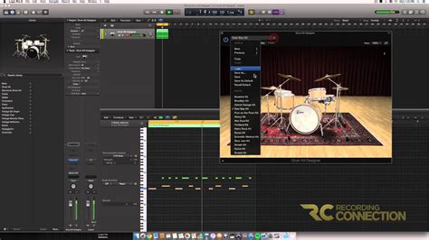 Recording Connection Drum Kit Designer In Logic Pro X Youtube