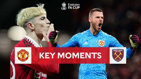 Manchester United V West Ham United Key Moments Fifth Round Emirates Fa Cup 2022 23 Youtube